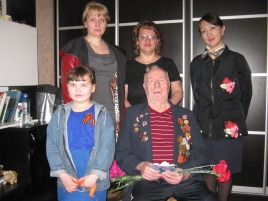 Поздравления ветеранов,  состоящих на социальном обслуживании на дому (Южное Медведково)